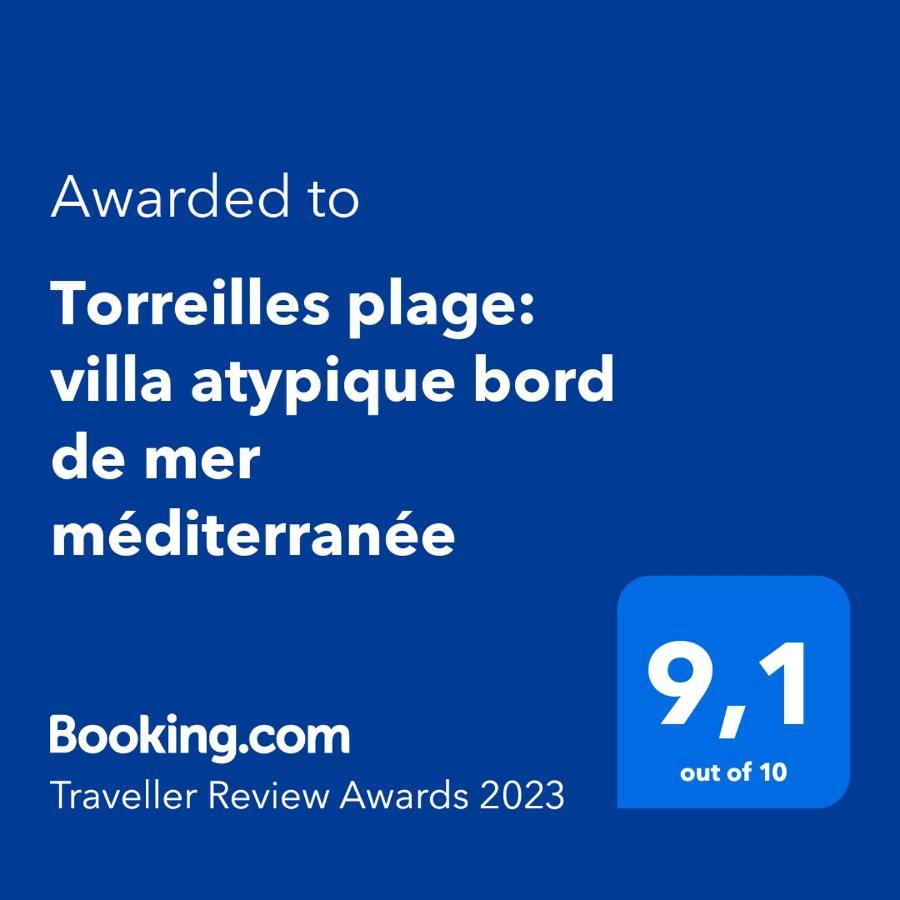 Torreilles Plage: Villa Atypique Bord De Mer Mediterranee المظهر الخارجي الصورة