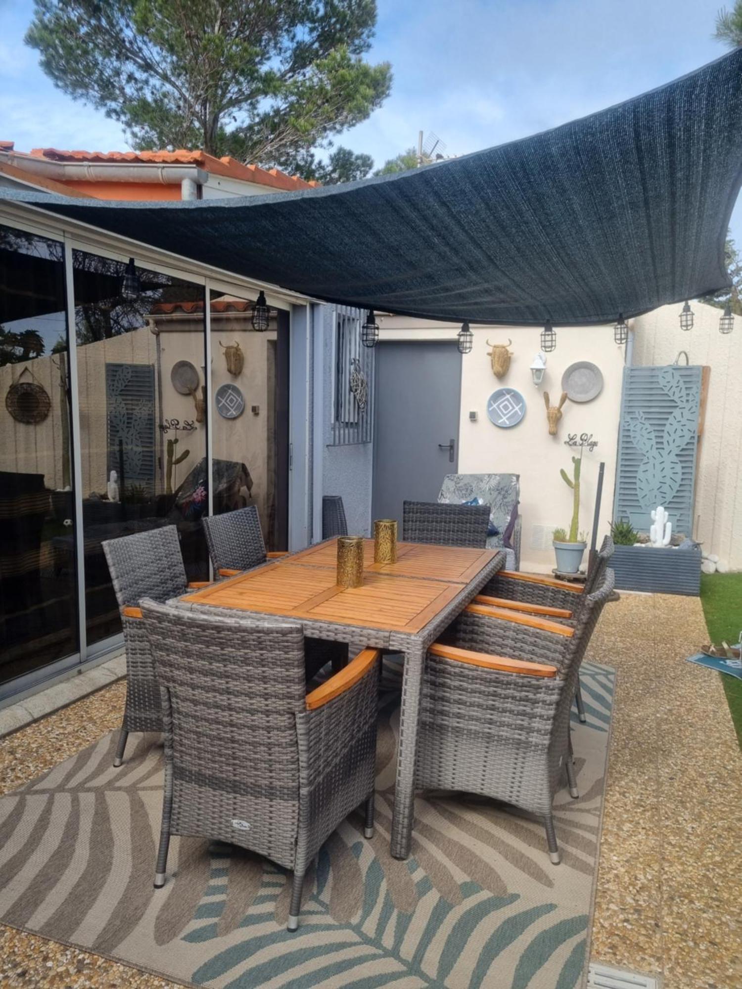 Torreilles Plage: Villa Atypique Bord De Mer Mediterranee المظهر الخارجي الصورة